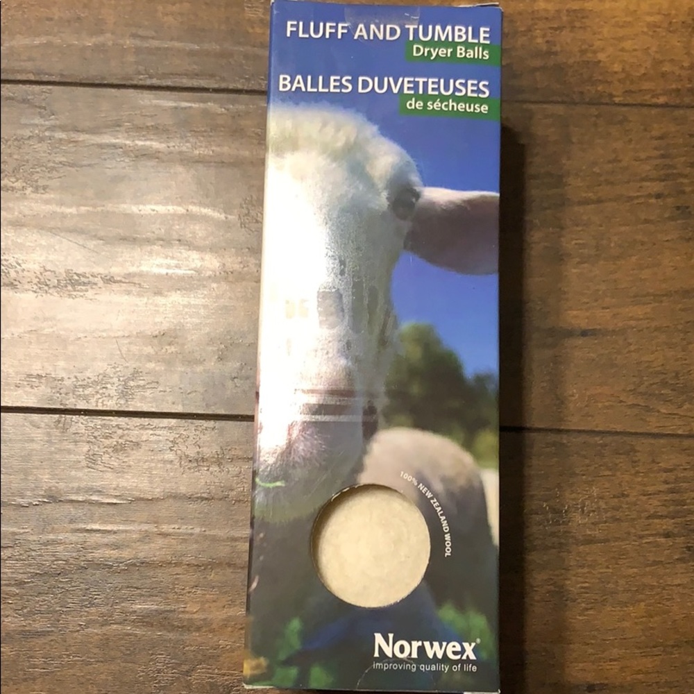 Norwex fluff and tumble dryer balls
